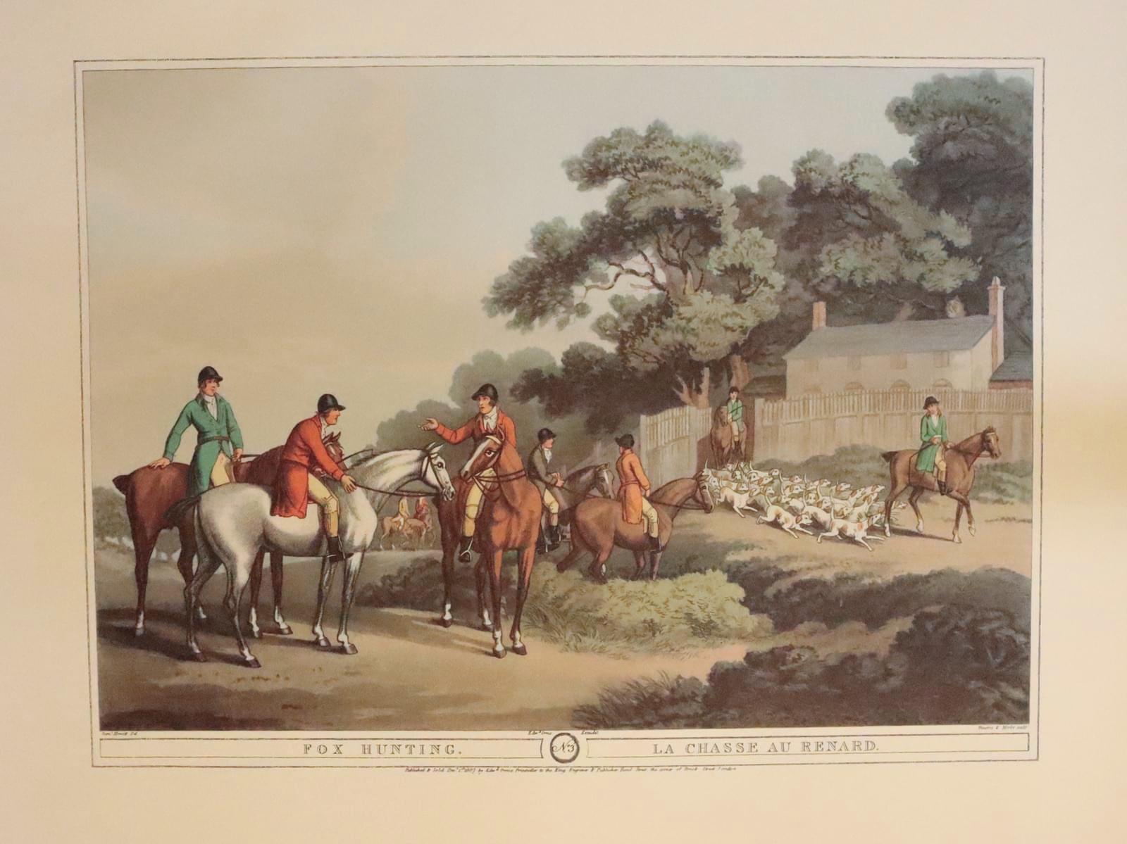 Fox Huntng 3 by Samuel Howitt  Fox Huntng 3 by Samuel Howitt