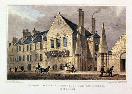 Regent Murray's House Edinburgh by Thomas Shepherd