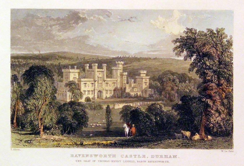 Ravensworth Castle County Durham  Ravensworth Castle County Durham