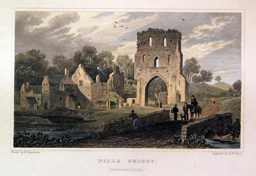 Pille Priory, Pembrokeshire  Pille Priory, Pembrokeshire