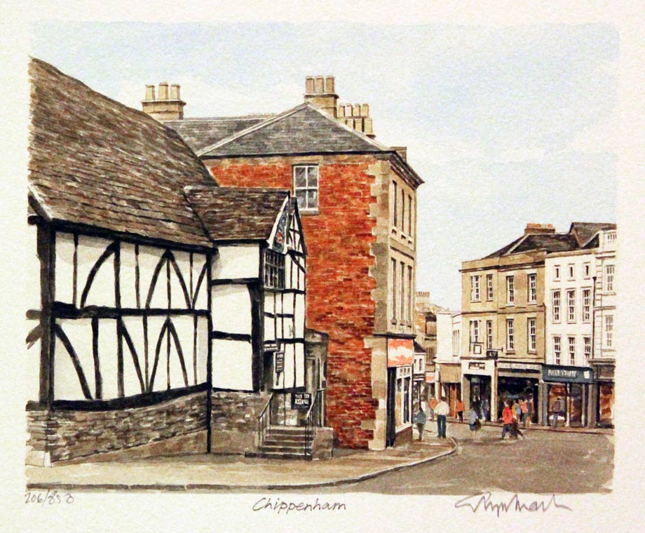 Chippenham Wiltshire by Glyn Martin Portraits of Britain  Chippenham Wiltshire by Glyn Martin Portraits of Britain