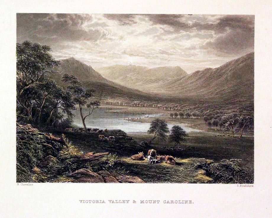 Victoria Valley and Mount Caroline - Australia