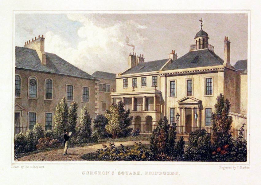 Surgeons Square Edinburgh by Thomas Shepherd