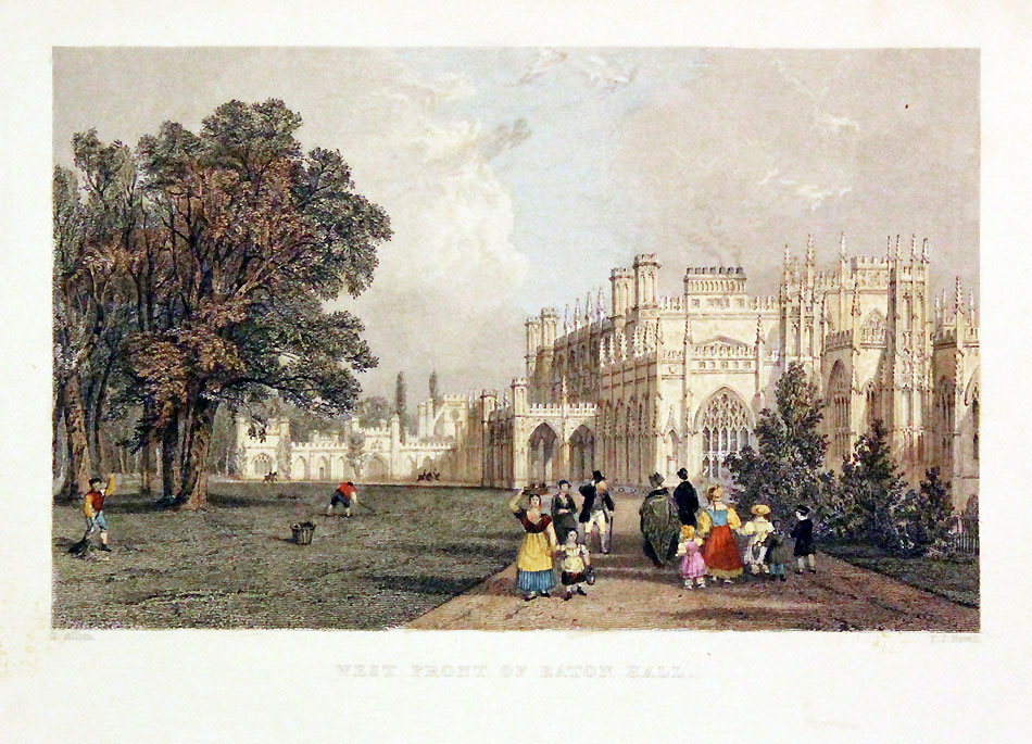 West Front of Eaton Hall Chester  West Front of Eaton Hall Chester