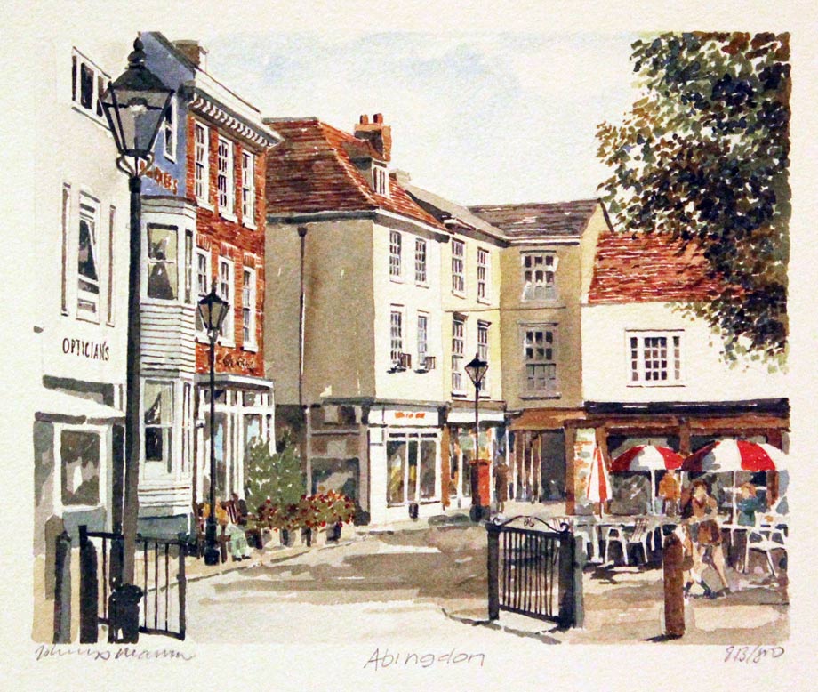 Abingdon Glyn Martin Portraits of Britain  Abingdon Glyn Martin Portraits of Britain