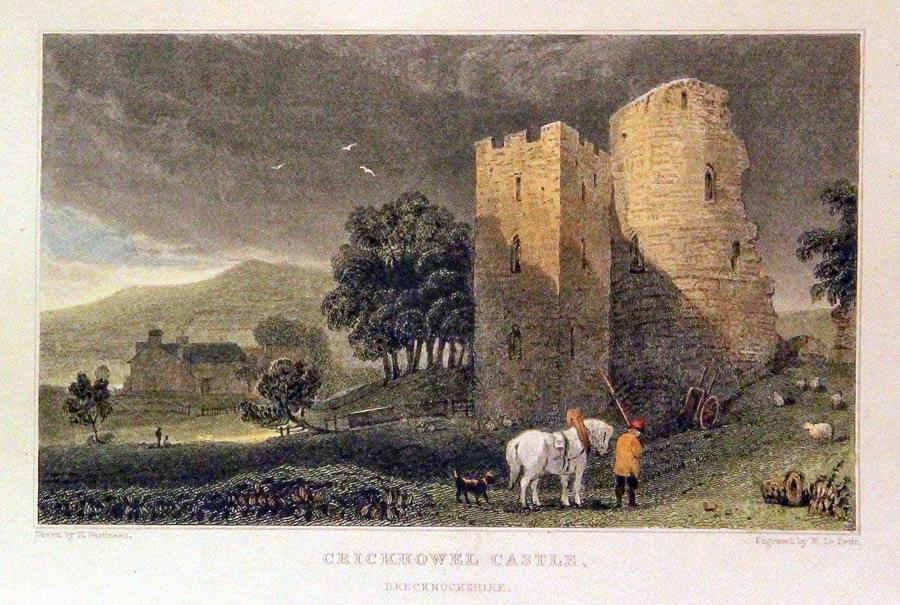 Crickhowel Castle Breconshire