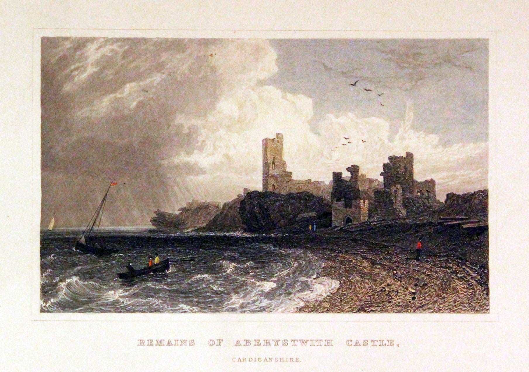 Aberyswyth Castle Cardiganshire