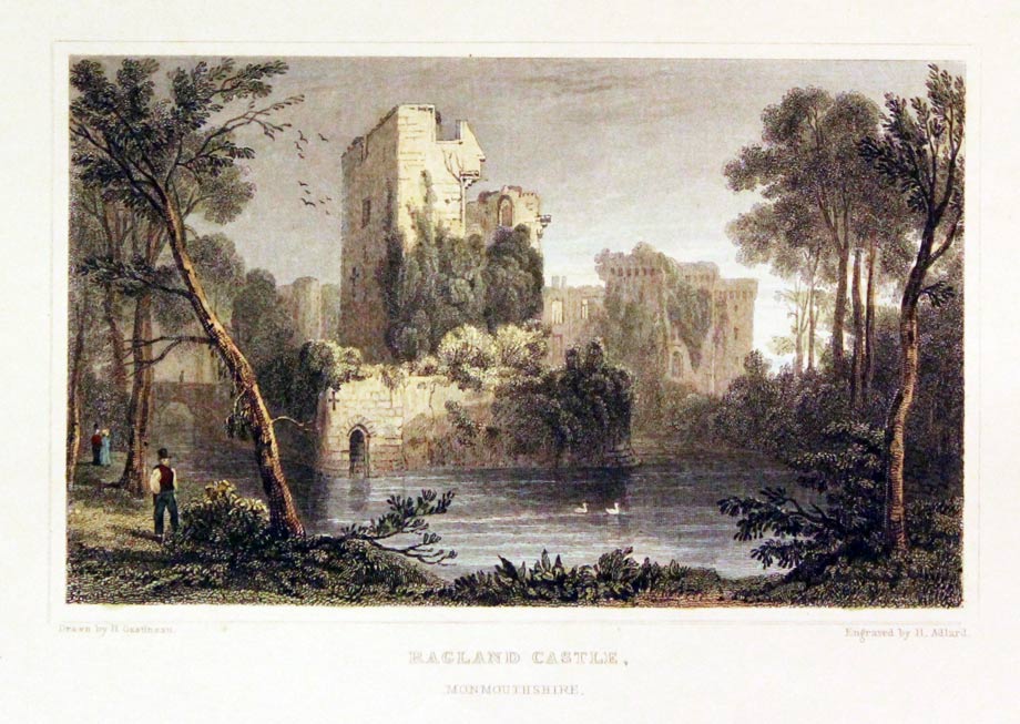 Raglan Castle Monmouthshire