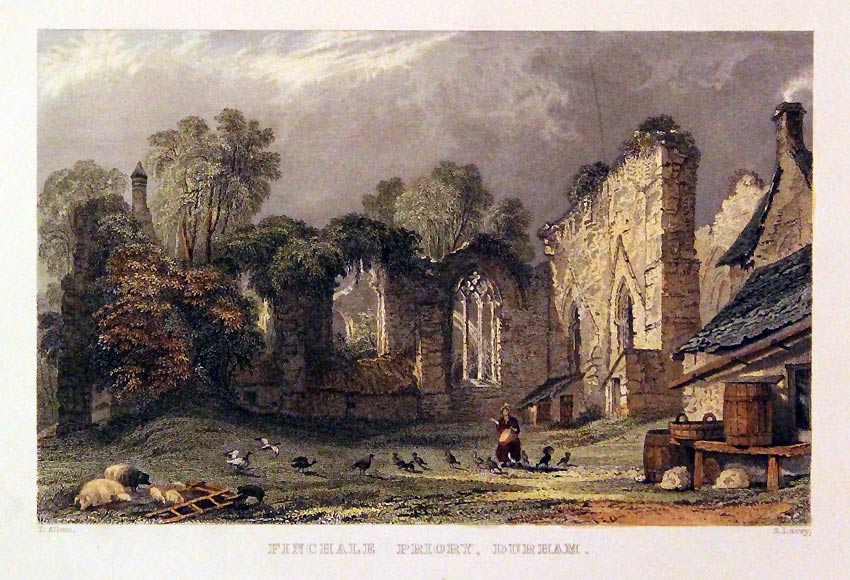 Finchdale Priory County Durham  Finchdale Priory County Durham