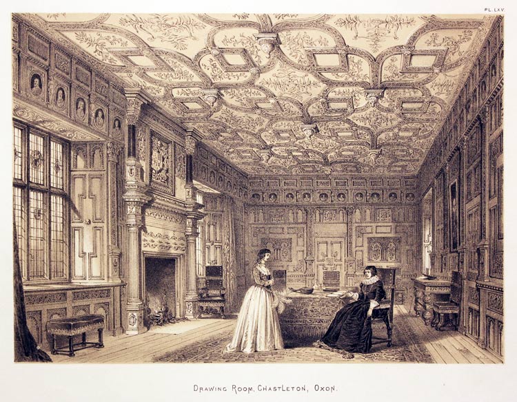 Drawing Room, Chastleton, Oxfordshire