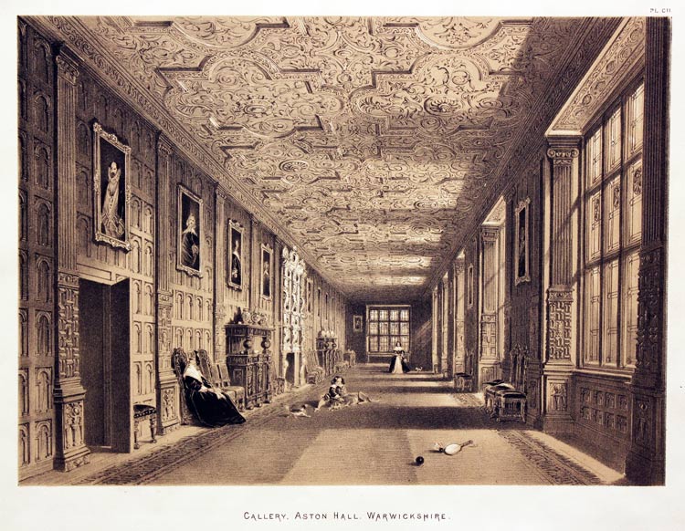 Gallery, Aston Hall, Warwickshire