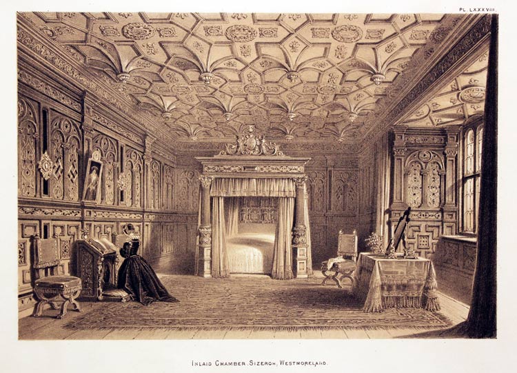 Chamber at Sizergh Westmorland