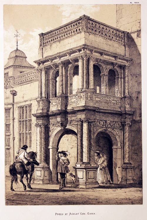 Audley End Porch Derbyshire