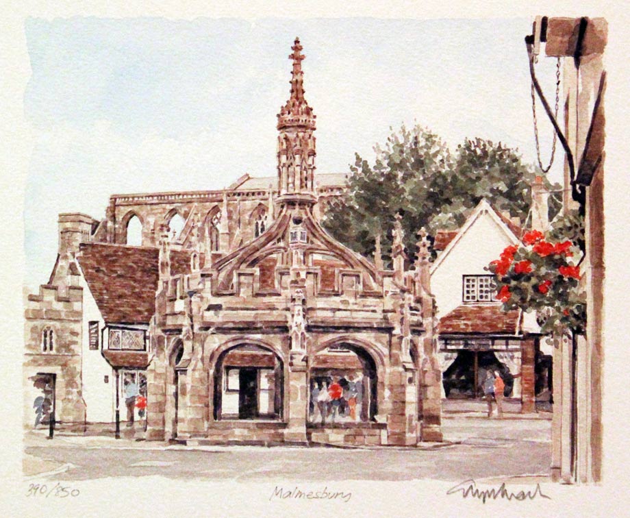 Malmesbury Wiltshire by Glyn Martin Portraits of Britain  Malmesbury Wiltshire by Glyn Martin Portraits of Britain