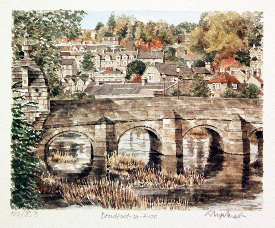 Bradford-on-Avon Wiltshire by Glyn Martin Portraits of Britain  Bradford-on-Avon Wiltshire by Glyn Martin Portraits of Britain