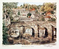Bradford-on-Avon Wiltshire by Glyn Martin Portraits of Britain