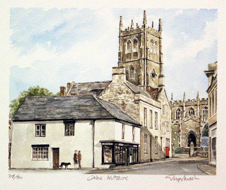 Calne Wiltshire by Glyn Martin Portraits of Britain  Calne Wiltshire by Glyn Martin Portraits of Britain