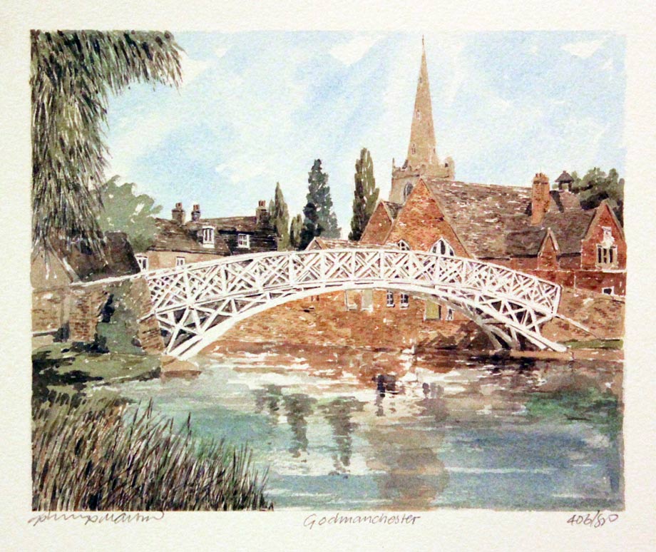 Godmanchester by Philip Martin Portraits of Britain  Godmanchester by Philip Martin Portraits of Britain