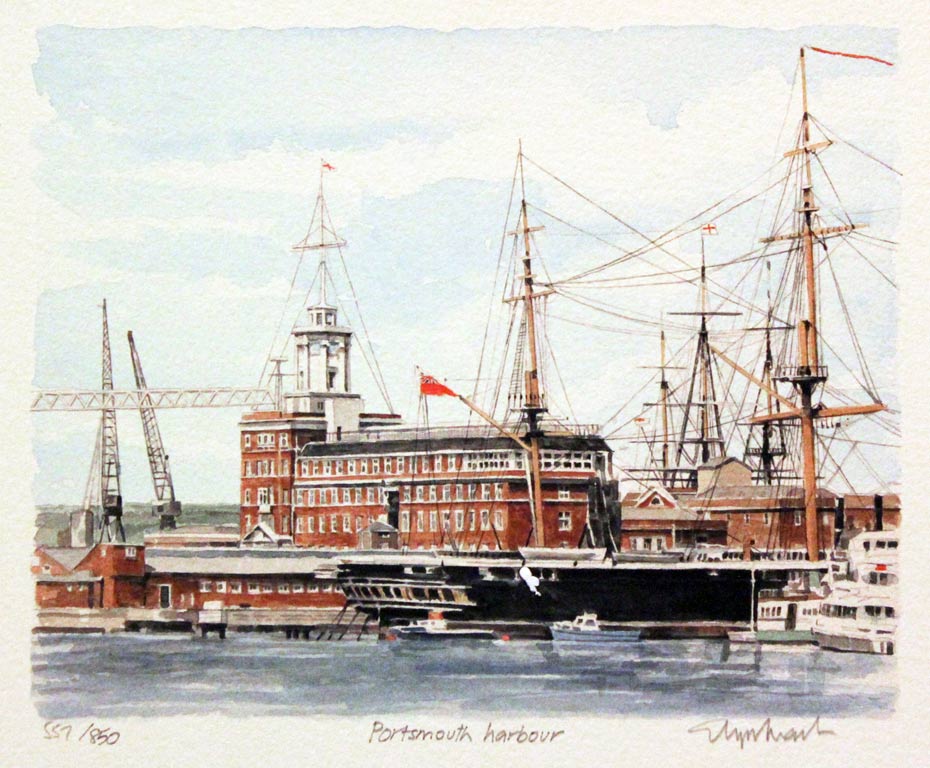 Portsmouth Harbour by Glyn Martin