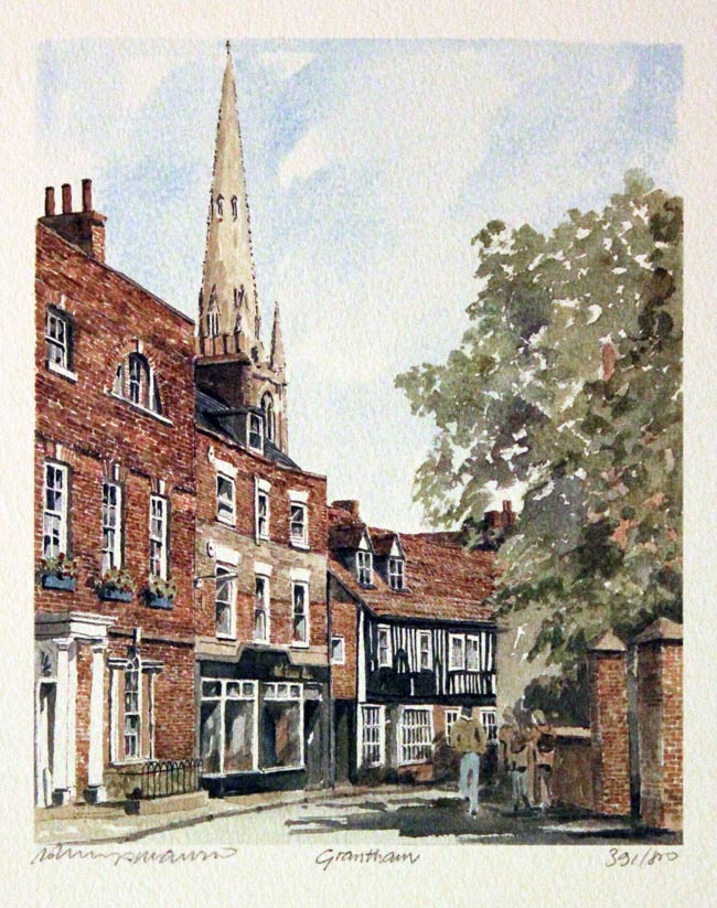 Grantham Lincolnshire by Philip Martin  Grantham Lincolnshire by Philip Martin