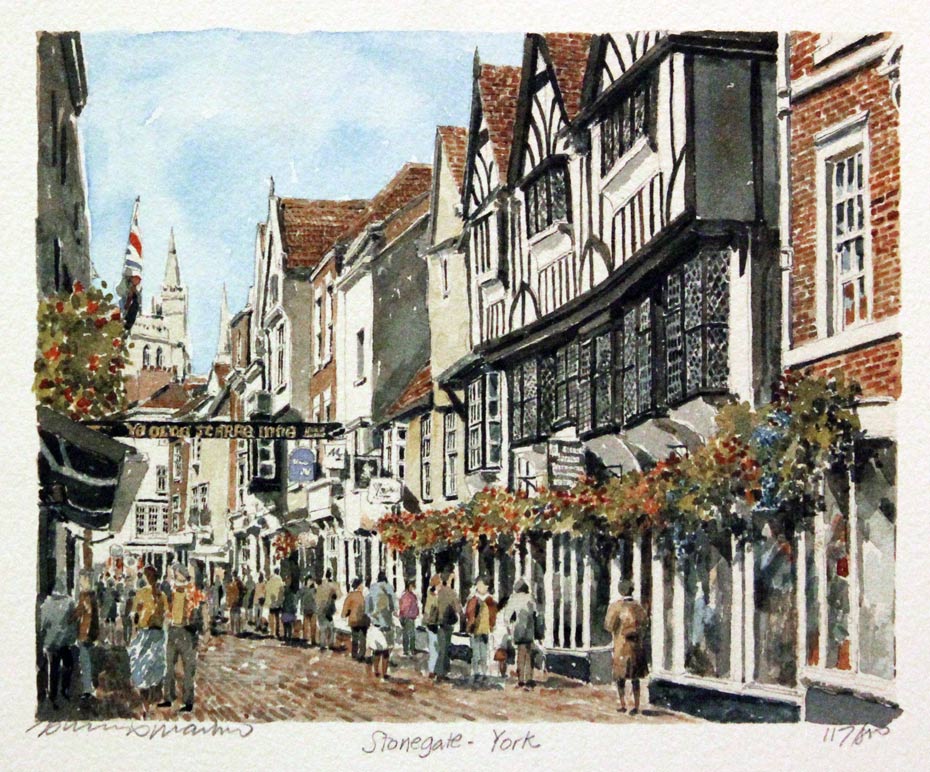 Stonegate, York  Stonegate, York