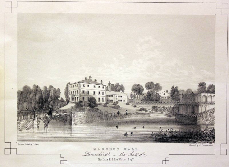 Marsden Hall Lancashire  Marsden Hall Lancashire