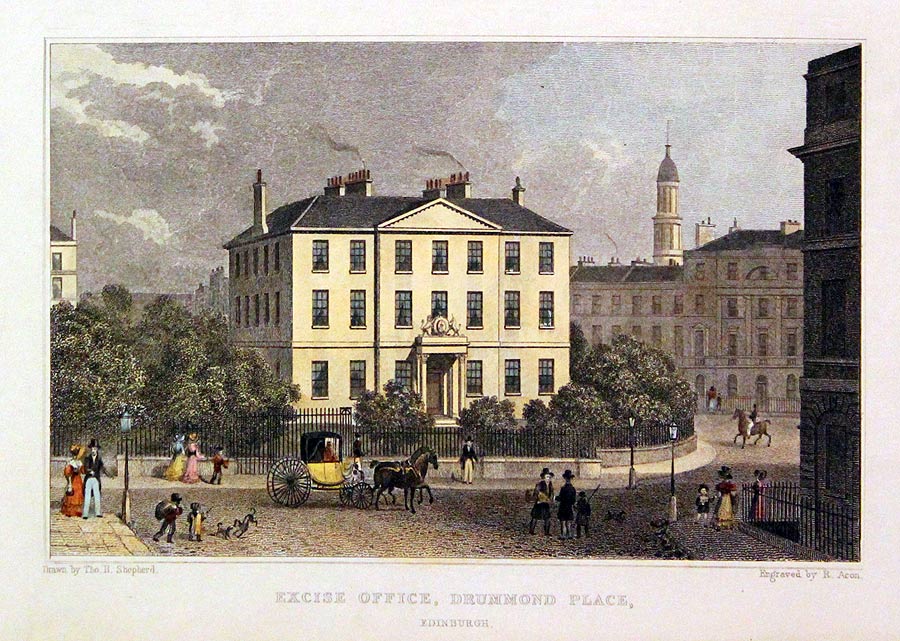 Excise Office Edinburgh by Thomas Shepherd
