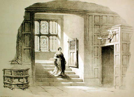 Great Staircase Haddon Hall  Great Staircase Haddon Hall