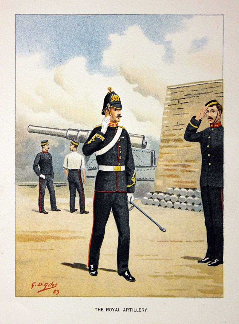 The Royal Artillery G D Giles  The Royal Artillery G D Giles