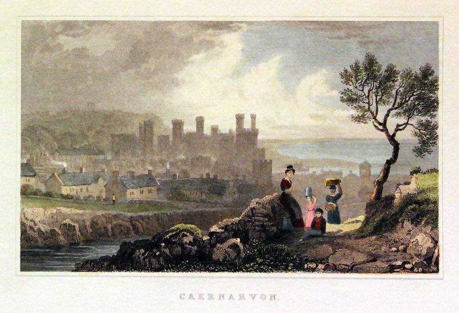 Caernarvon by Henry Gastineau  Caernarvon by Henry Gastineau