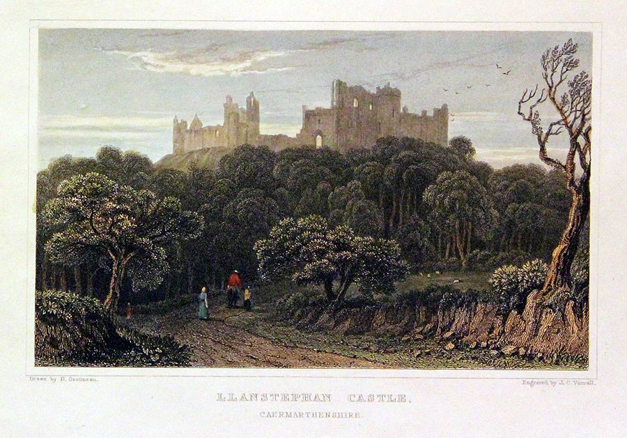 Llanstepan Castle Carmarthenshire