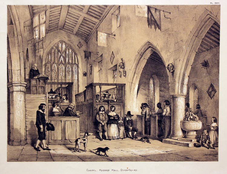 Haddon Hall Chapel Derbyshire