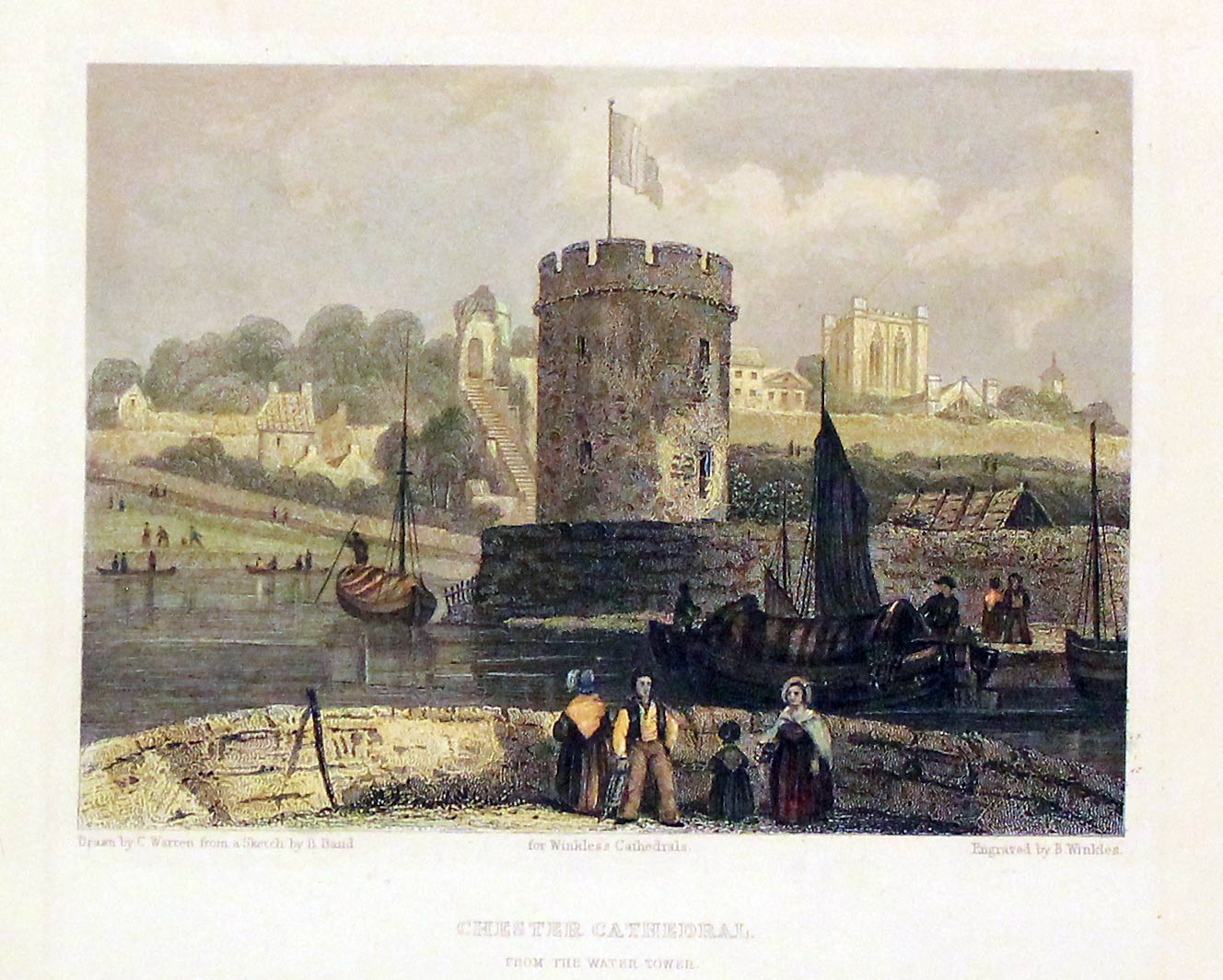 Chester Cathedral from the Water Tower  Chester Cathedral from the Water Tower