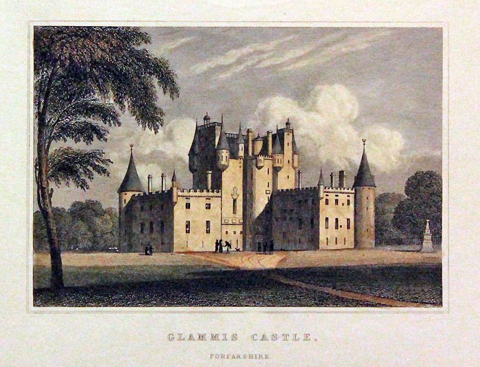 Glammis Castle, Forfarshire Scotland
