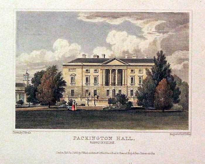 Packington Hall Warwickshire  Packington Hall Warwickshire