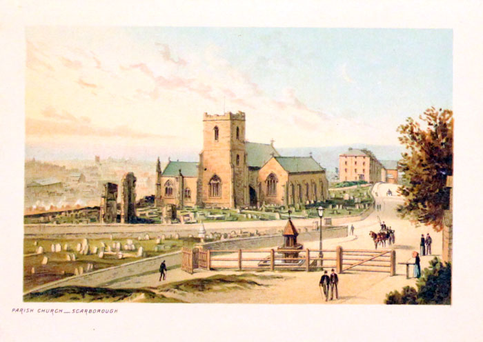 Parish Church Scarborough by T. Nelson  Parish Church Scarborough by T. Nelson