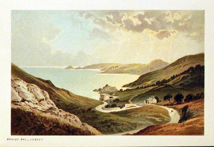 Bouley Bay in Jersey