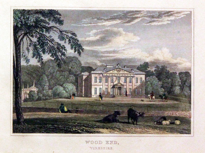 View of Wood End Yorkshire  View of Wood End Yorkshire