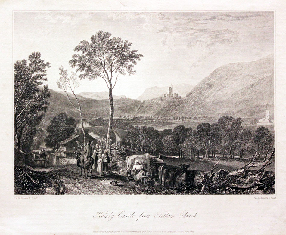 Hornby Castle by J. M. W. Turner  Hornby Castle by J. M. W. Turner