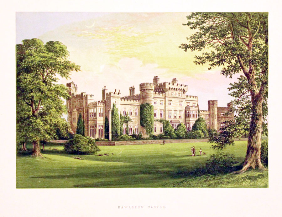 Hawrdden Castle, Flintshire  Hawrdden Castle, Flintshire