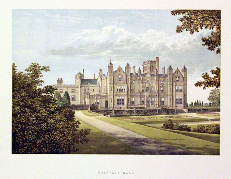 Merevale Hall, Warwickshire  Merevale Hall, Warwickshire