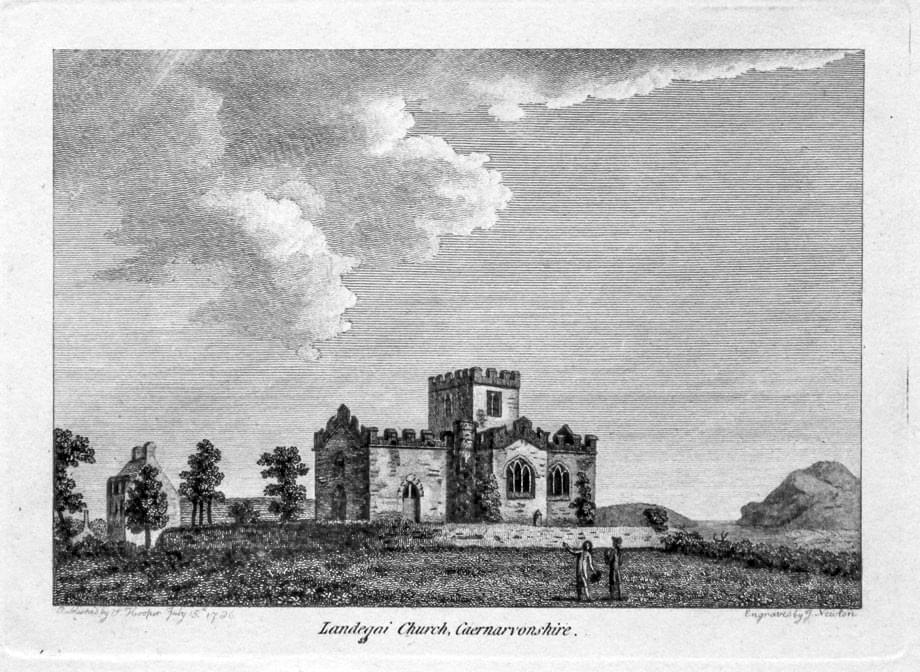 Llandegai Church. Caernarvonshire  Llandegai Church. Caernarvonshire