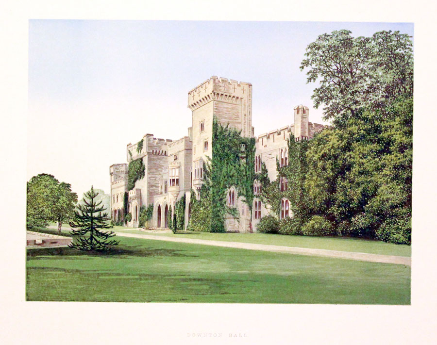 Downton Hall Shropshire  Downton Hall Shropshire