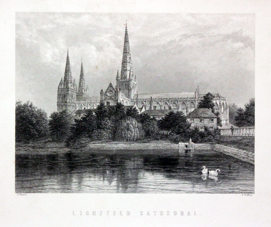 Lichfield Cathedral Staffordshire