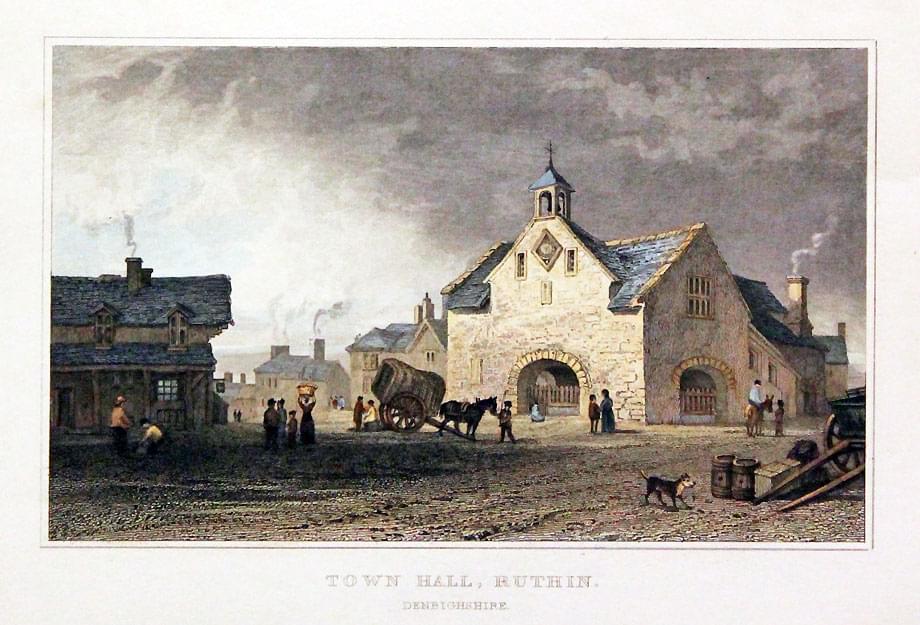 Ruthin, Denbighshire by Henry Gastineau