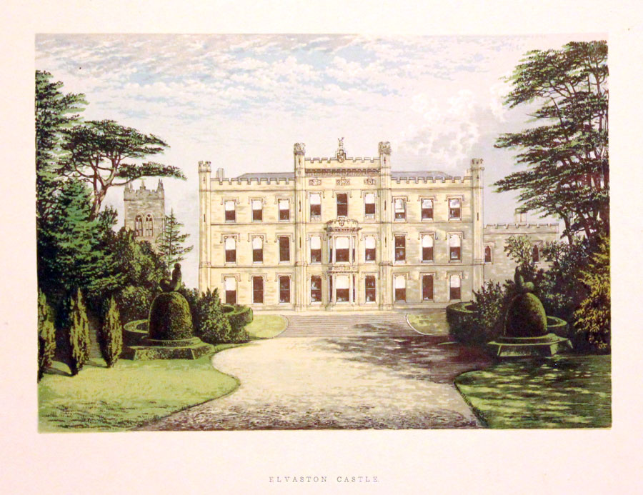 Elvaston Castle, near Derby.  Elvaston Castle, near Derby.
