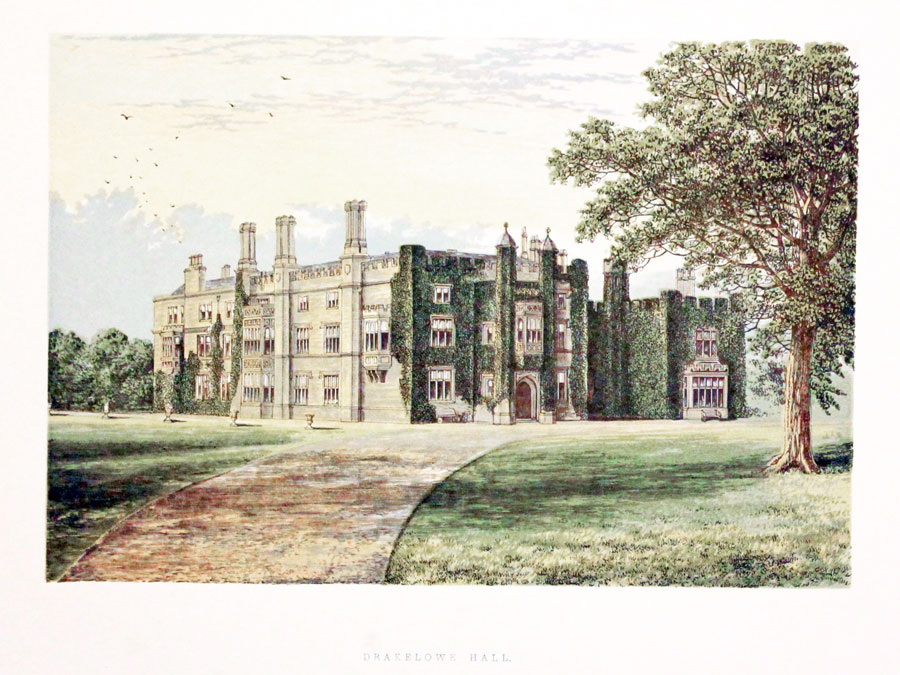 Drakelowe Hall, near Burton-on-Trent  Drakelowe Hall, near Burton-on-Trent