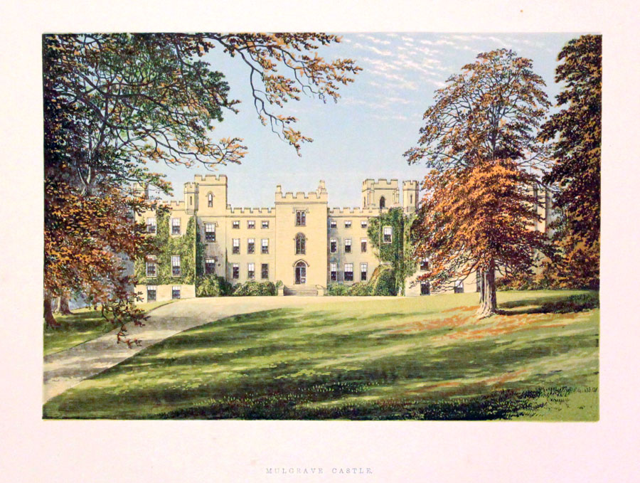 Mulgrave Castle near Whitby  Mulgrave Castle near Whitby