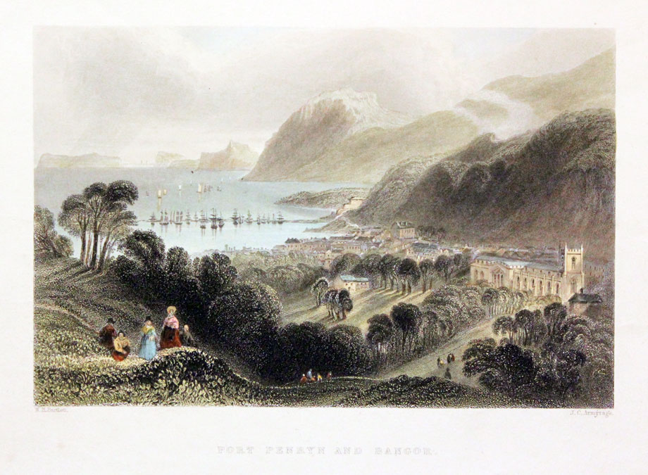 Port Penrhyn and Bangor Caernarvonshire  Port Penrhyn and Bangor Caernarvonshire