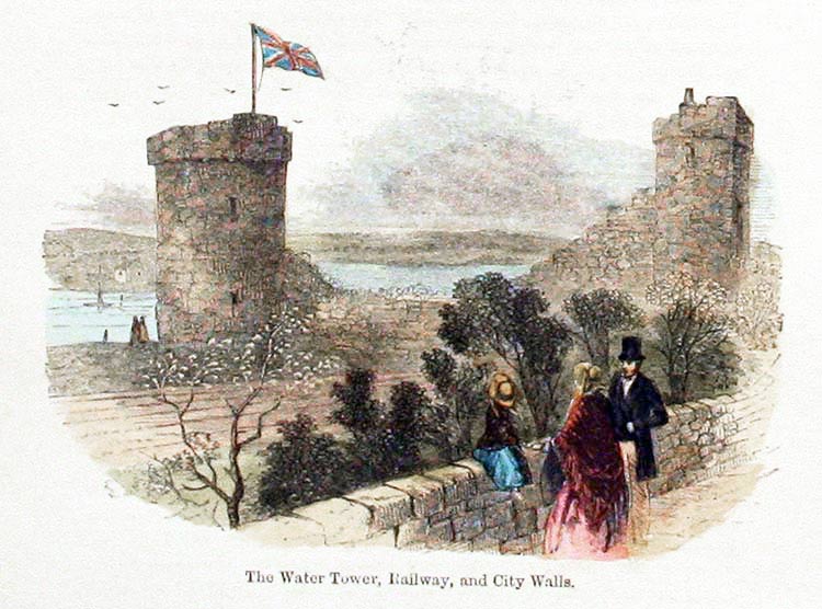 Water Tower Chester in 1857  Water Tower Chester in 1857